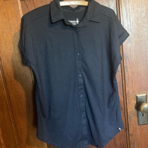 Smartwool Everyday Explorations Shirt Navy Blue- Women's Size XS - Picture 1 of 6
